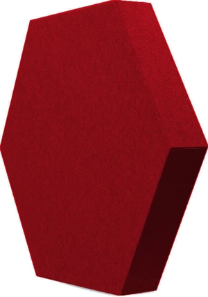 Mega Acoustic HEXAPET GP25 Dark Red Panel de espuma absorbente