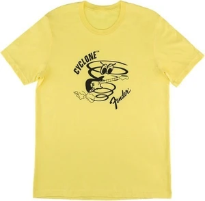 Fender Tricou Cyclone Yellow 2XL