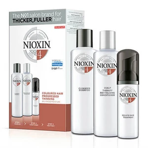 Nioxin Dárková sada pro barvené vypadávající vlasy System 4