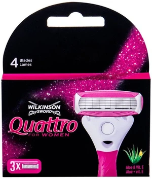 WILKINSON SWORD Quattro for Women náhradné hlavice