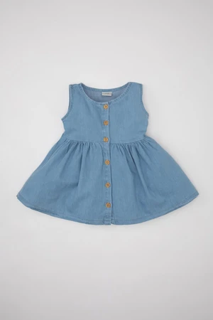 DEFACTO Baby Girl Sleeveless Jean Dress