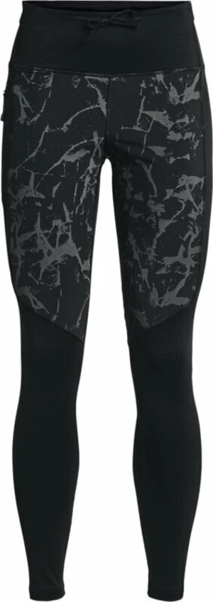 Under Armour Women's UA OutRun The Cold Black/Black/Reflective XS Pantaloni / leggings da corsa