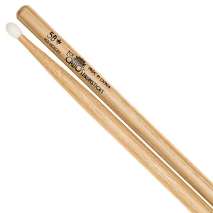 Los Cabos LCD5BRHN 5B Nylon Red Hickory Bacchette Batteria