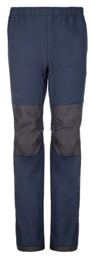 Children's softshell outdoor pants Kilpi RIZO-J dark blue