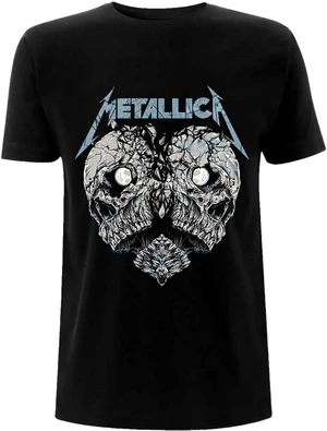 Metallica Tricou Heart Broken Unisex Black 2XL