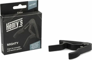 Henry's HCP10BK Capodastre pour guitare accoustique