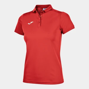 Dámské triko Joma Hobby Women Polo Shirt S/S Red