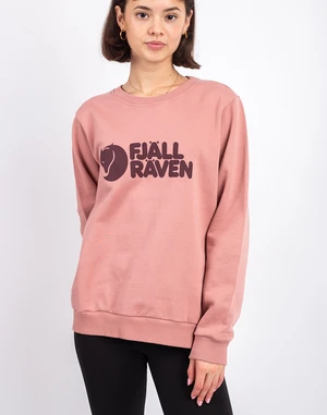 Fjällräven Fjällräven Logo Sweater W 300-357 Dusty Rose-Port S