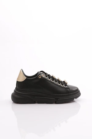 DGN Es864 Women's Thick Crystal Stone Sneakers