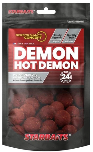 Starbaits boilie hot demon - 250 g 10 mm