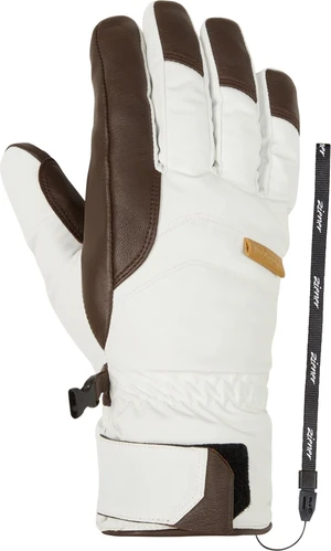 Ziener Kamary GTX AW White Fog 6 SkI Handschuhe