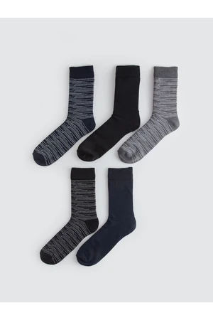 LC Waikiki Men's Striped Socks 5-Pack