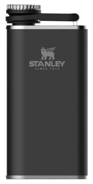 Stanley Easy Fill Wide Mouth Flask Matte Black Pebble 230 ml Ploscă