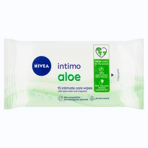 NIVEA Intimo Mild Ubrousky pro intimní hygienu 15 ks