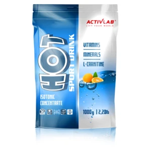 ACTIVLAB Hot sport drink iontový nápoj příchuť pomeranč 1000 g