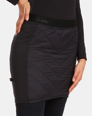 Women's black insulated skirt KILPI LIAN