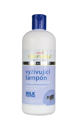 VIVAPHARM Vyživující šampon s extrakty z kozího mléka 400 ml