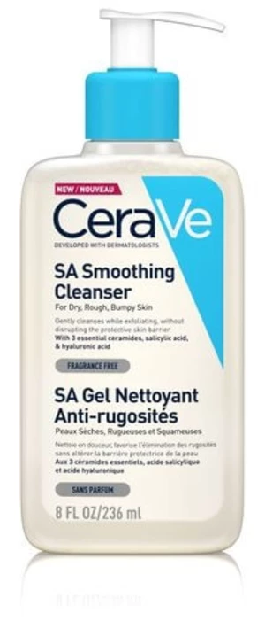 CeraVe Čisticí zjemňující emulze pro normální a suchou pokožku SA Smoothing Cleanser 236 ml