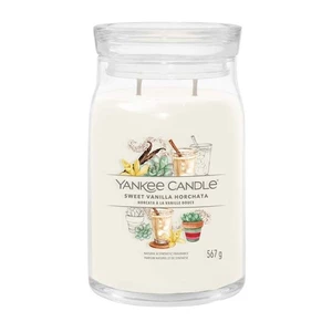 Svíčka YANKEE CANDLE Signature 567g Sweet Vanilla Horchata