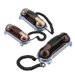 Antique Retro Wall Mounted Telephone Corded Phone Landline Fashion Telephone vintage telephone for Home Hotel