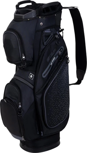 Fastfold Star Black/Charcoal Sac de chariot de golf