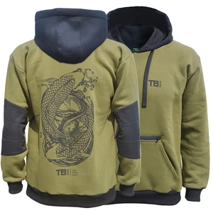 Tb baits mikina olive edition hoodie - l