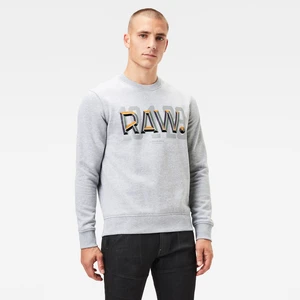 G-STAR Sweatshirt - Raw dot r sw ls grey