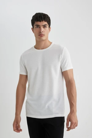 DEFACTO Slim Fit Crew Neck Short Sleeve T-Shirt