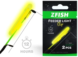 Zfish chemické svetlo feeder clip 2 ks - s 4,5 x 3,9 mm (tip 1,5-1,9 mm)