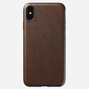 Nomad tok Rugged CaseiPhone XS Max - Rustic Brown Leather