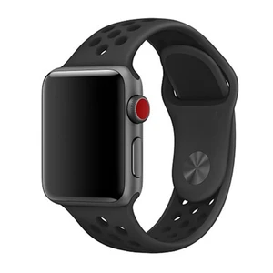 Náhradný športový remienok pre Apple Watch 42/44mm, black