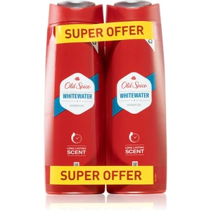 Old Spice Whitewater sprchový gel pro muže 2x400 ml