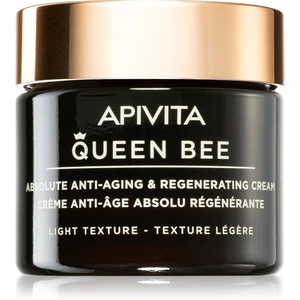 Apivita Queen Bee Cream Light ľahký regeneračný krém proti starnutiu pleti 50 ml