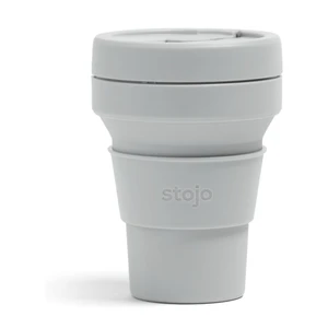 Sivý skladací hrnček Stojo Pocket Cup Cashmere, 355 ml