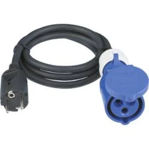 Napájecí prodlužovací kabel REV 0577750555, IP44, černá, 1.50 m