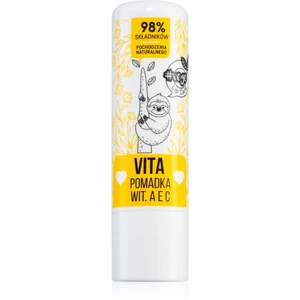 FlosLek Laboratorium Vege Lip Care Vita balzám na rty s vitamíny A, C, E 4,1 g