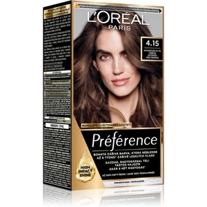 L’Oréal Paris Préférence barva na vlasy odstín 4.15 Intense Deep Brown 1 ks