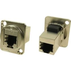 XLR adaptér UTP CAT6 RJ45 adaptér, vestavný Cliff CP30222SM 1 ks