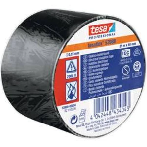 Izolační páska tesa 53988-00004-00, (d x š) 25 m x 50 mm, kaučuk, černá, 1 ks