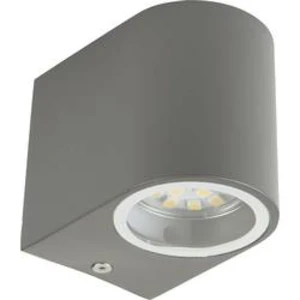 LED nástěnné světlo Smartwares SMD-LED Wandleuchte Bastia/grau 10.010.52, N/A, šedá (matná)