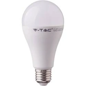 LED žárovka V-TAC 4456 240 V, E27, 17 W = 100 W, teplá bílá, A+ (A++ - E), tvar žárovky, nestmívatelné, 1 ks