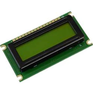 LCD displej Display Elektronik DEM08171SYH-LY, (š x v x h) 60 x 33 x 8.7 mm, žlutozelená