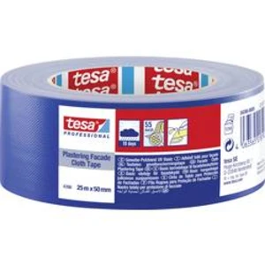 Plastering tape tesa 04398-00001-00, (d x š) 25 m x 50 mm, kaučuk, modrá, 1 ks