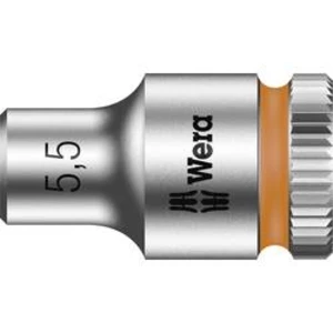 Vložka pro nástrčný klíč Wera 8790 HMA, 5.5 mm, vnější šestihran, 1/4" (6,3 mm), chrom-vanadová ocel 05003504001
