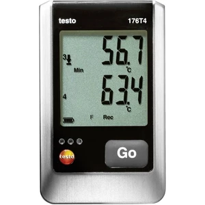 testo 176 T4 teplotný datalogger  Merné veličiny teplota -200 do 1000 °C