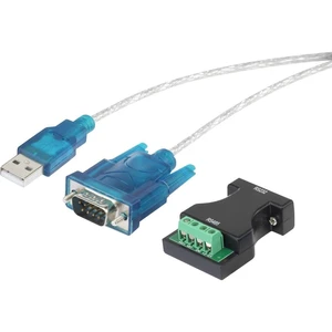 Renkforce USB 1.1 adaptér [1x D-SUB zástrčka 9-pólová, pólová svorka - 1x USB 1.1 zástrčka A]  pozlátené kontakty