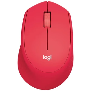 Logitech M330 Silent Plus #####Kabellose Maus bezdrôtový optická červená 3 null 1000 dpi