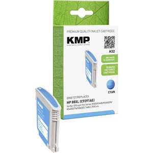 KMP Ink náhradný HP 88 kompatibilná  zelenomodrá H32 1704,4913