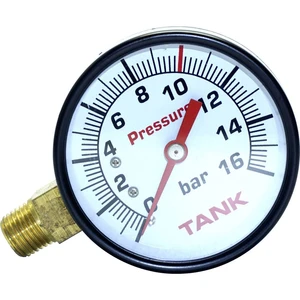 Aerotec manometer 9052070    Vonkajší závit 1/4" 1 ks