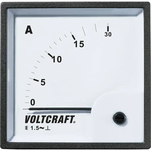 VOLTCRAFT AM-72X72/15A Analógový vstavaný merač AM-72X72 / 15A  15 A otočný pliešok